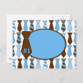 Benutzerdefinierbare Vatertagskarte (4) Postkarte (Vorne/Hinten)