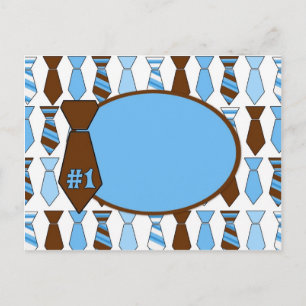 Benutzerdefinierbare Vatertagskarte (4) Postkarte