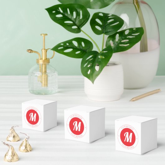 Benutzerdefinierbare Vorlage für Monogramm und Run Geschenkschachtel (Zahlreiche)