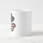Benutzerdefinierbarer 20oz Irish American Jumbo-Tasse (Vorderseite)