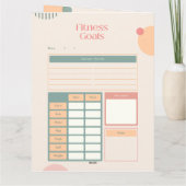 Benutzerdefinierbarer Ablaufverfolgungs-Tracker +  Karte (Rückseite)