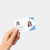 benutzerdefinierbares Abzeichen der Mitarbeiter-ID Ausweis (Handheld)