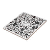 Benutzerdefinierbares Muster für Schwarz und Weiß Fliese (Seite)