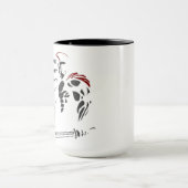 Benutzerdefinierbares "WARRIORs-SOUL" 15oz Tasse (Zentrum)