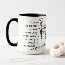 Benutzerdefinierbares "WARRIORs-SOUL" 15oz Tasse