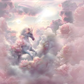 Benutzerdefinierbares Zeichen für das Einhorn Poster