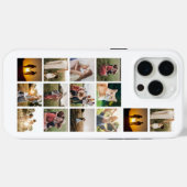Benutzerdefiniert 14 FotoCollage Case-Mate iPhone Hülle (Rückseite (Horizontal))