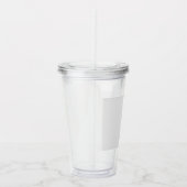 Benutzerdefiniert 16oz, Löschen Acryltrinkbecher (Rechts)