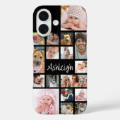 Benutzerdefiniert 17 Foto Collage Your Color Case-Mate iPhone Hülle (Rückseite)