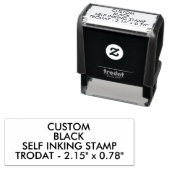 Benutzerdefiniert 2.15"x0.78" Trodat 4913 Selbstfa Permastempel (Beispiel)