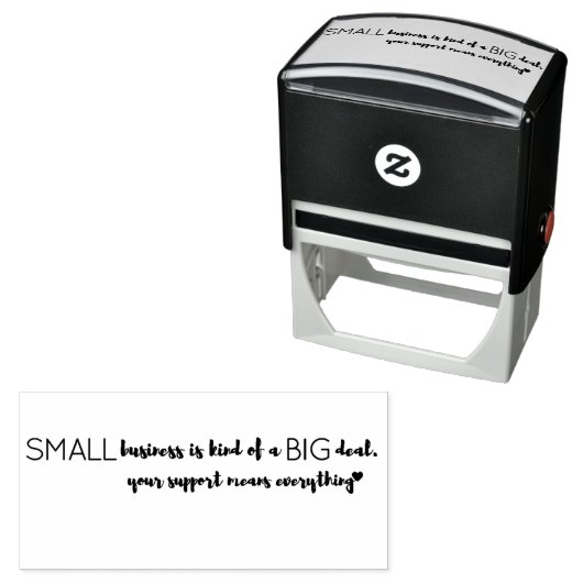 Benutzerdefiniert 2,9" x 1,4" Briefmarke Permastempel (Beispiel)