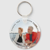 Benutzerdefiniert 2 Foto Einzigartige Personalisie Schlüsselanhänger (Vorderseite)