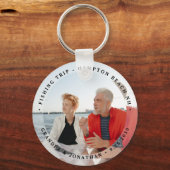 Benutzerdefiniert 2 Foto Einzigartige Personalisie Schlüsselanhänger (Vorderseite)