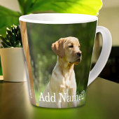 Benutzerdefiniert 2 Foto und Text Personalisiert Milchtasse
