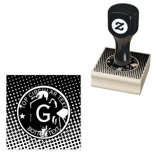 Benutzerdefiniert 2" x 2" Briefmarke Gummistempel (Stempel)