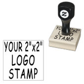 Benutzerdefiniert 2" x 2" Logo Stamper Rubber-Brie Gummistempel (Stempel)