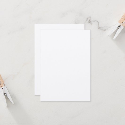 Benutzerdefiniert 3,5" x 5" Kraft | Öko Friendly M Einladung (Vorderseite/Rückseite Beispiel)