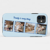 Benutzerdefiniert 4 Foto Handgeschriebener Fall fü Case-Mate iPhone Hülle (Rückseite (Horizontal))