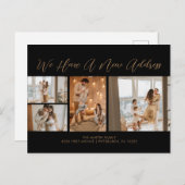 Benutzerdefiniert 4 Fotos Lässiges Skriptbewegen i Postkarte (Vorne/Hinten)