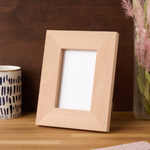 Benutzerdefiniert 4" x 6" Porträt, Rahmenstil: nat Geätzte Rahmen