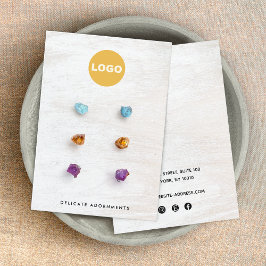 Benutzerdefiniert 6 Loch-Weißholzvorlagenhalter Visitenkarte