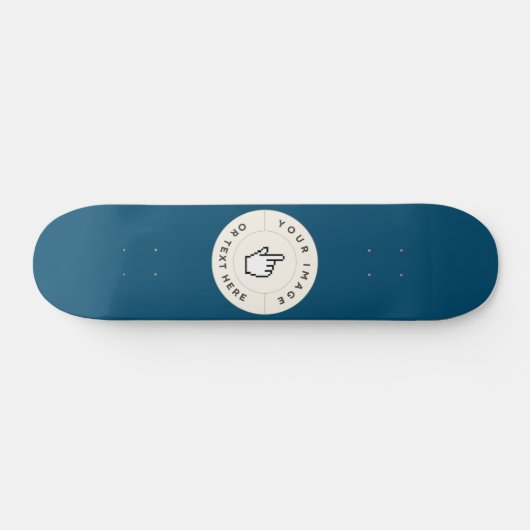 Benutzerdefiniert 7 3/4" Skateboarddecke (nur Deck Skateboard (Horizontal)