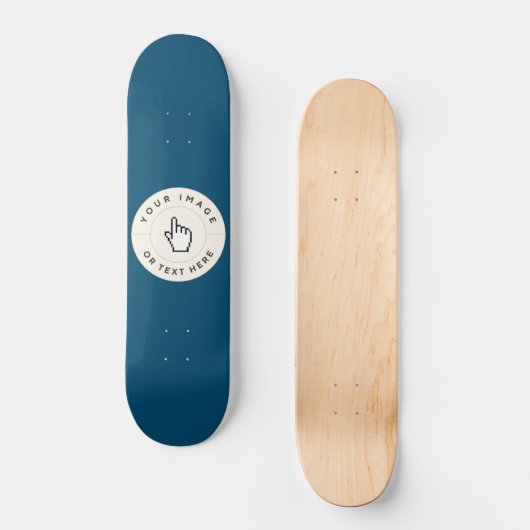 Benutzerdefiniert 7 3/4" Skateboarddecke (nur Deck Skateboard (Vorderseite)