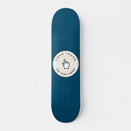Benutzerdefiniert 7 3/4" Skateboarddecke (nur Deck Skateboard (Vorne)