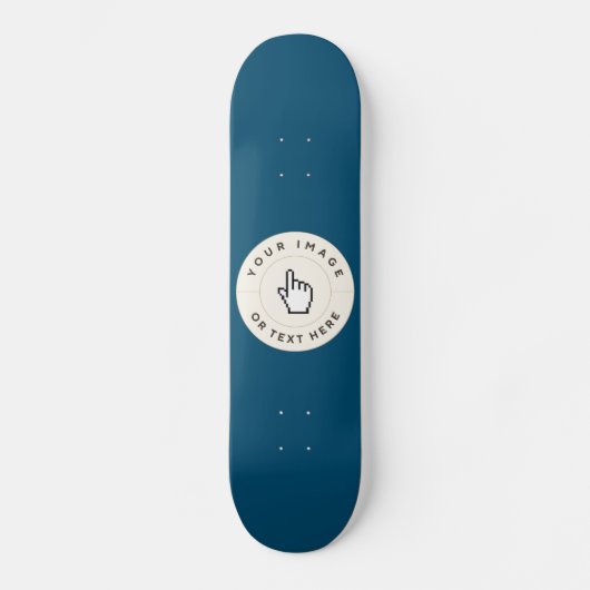 Benutzerdefiniert 7/8" Skateboarddecke (nur Deck) Skateboard (Vorderseite)