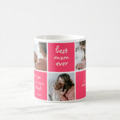 Benutzerdefiniert 7 Foto Beste Mama je Tasse (Mittel)