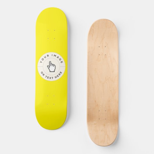 Benutzerdefiniert 8 1/4" Skateboard Deck (nur Deck (Vorderseite)