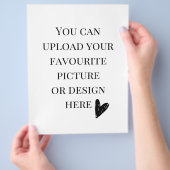 Benutzerdefiniert: 8,5 Zoll x 11 Zoll Flyer (Hand)