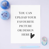 Benutzerdefiniert: 8,5 Zoll x 11 Zoll Flyer (Einzeln)