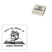 Benutzerdefiniert aus der Bibliothek des King Skul Gummistempel (Stempel)