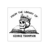 Benutzerdefiniert aus der Bibliothek des King Skul Gummistempel (Prägung)