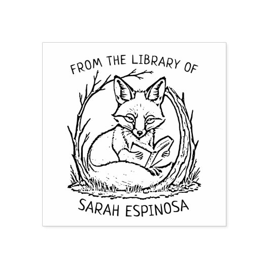 Benutzerdefiniert aus der Fox-Bibliothek Gummistempel (Prägung)