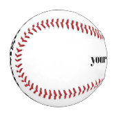 Benutzerdefiniert Baseball (Vorderseite Links)