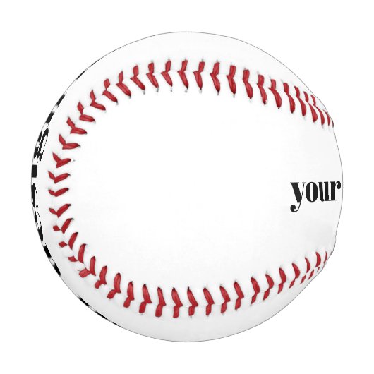 Benutzerdefiniert Baseball (Vorderseite Links)