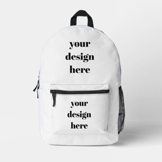 Benutzerdefiniert Bedruckter Rucksack (Vorderseite)