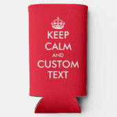 Benutzerdefiniert behalten besänftigende Besenschm Selters Dosenkühler (Rückseite)