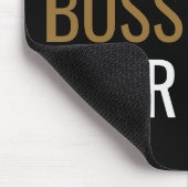 Benutzerdefiniert Bester Chef Aller Zeiten Lustig  Mousepad (Ecke)