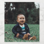 Benutzerdefiniert Bild hinzufügen Weinetikett (Einzelnes Label)