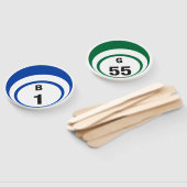 Benutzerdefiniert - Bingo Ball Hand Fan Wählen Sie Fächer (Non-assembled)