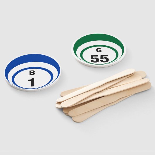 Benutzerdefiniert - Bingo Ball Hand Fan Wählen Sie Fächer (Non-assembled)