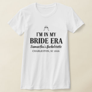 Benutzerdefiniert Chic Minimalistisch Personalisie T-Shirt