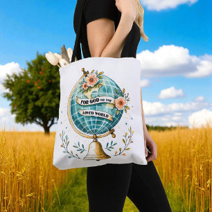 Benutzerdefiniert Christlich Denn so sehr hat Gott Tasche