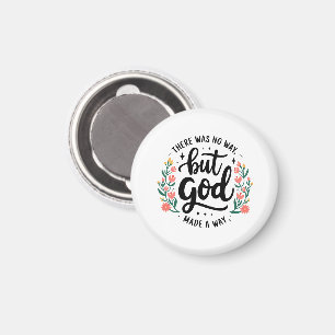 Benutzerdefiniert Christlich Kein Weg außer Gott Magnet