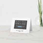 Benutzerdefiniert Dankeschön Karte - 5,6 x 4 Zoll (Rückseite)