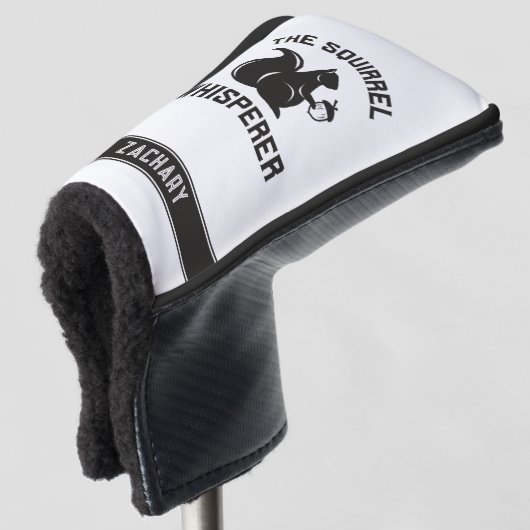 Benutzerdefiniert das Eichhörnchen Whispere | Squi Golf Headcover (3/4 Vorderseite)