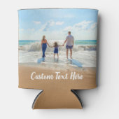 Benutzerdefiniert Das Foto kann mit einem Textname Dosenkühler (Vorderseite)